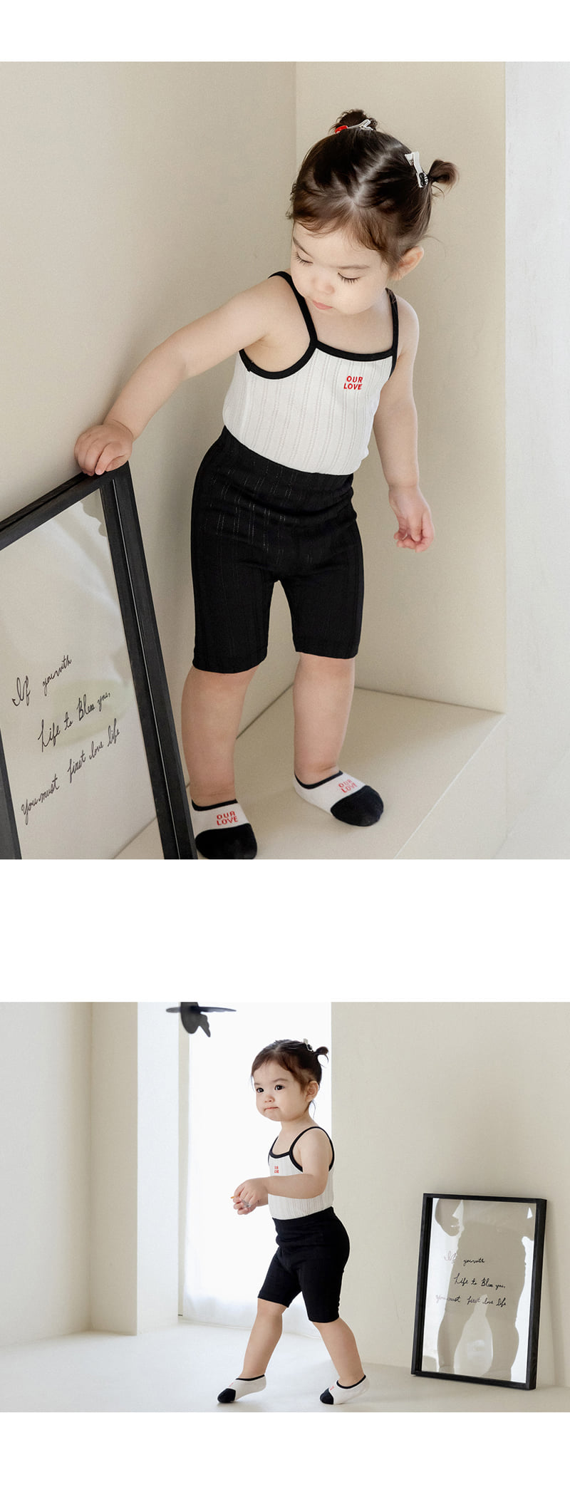 Kids Clara - Korean Baby Fashion - #babylifestyle - Amank Baby Sleeveless Tee - 2