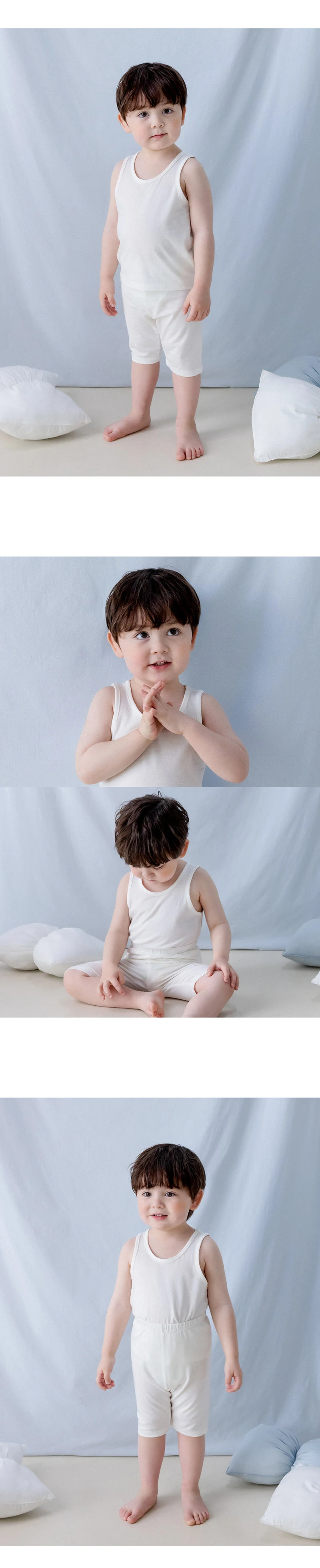 Kids Clara - Korean Baby Fashion - #babyoninstagram - Pure Basic Sleeveless (set of 2) - 3