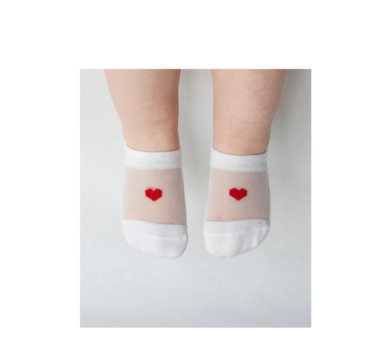 Kids Clara - Korean Baby Fashion - #babyoninstagram - Sili Ice Baby Socks 2-piece Set (set of 5) - 2