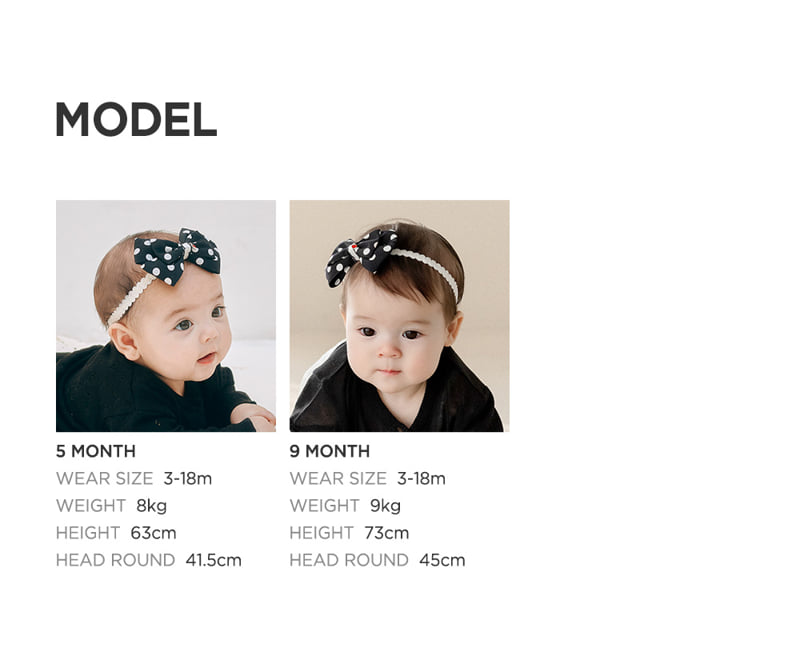 Kids Clara - Korean Baby Fashion - #babyoninstagram - Ruang Baby Hair Band (set of 5) - 8