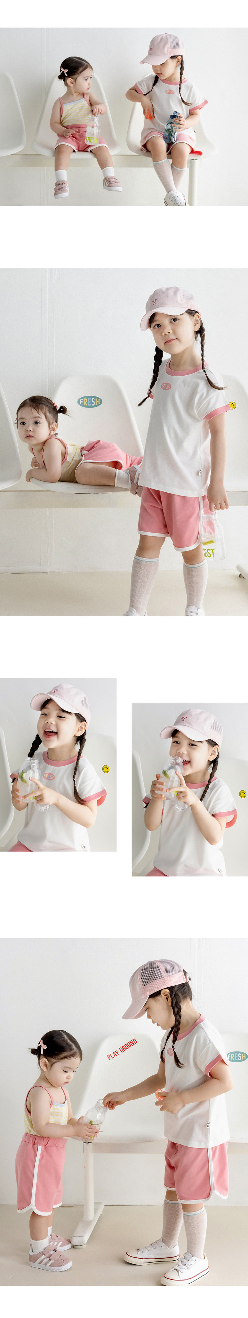 Kids Clara - Korean Baby Fashion - #babyoninstagram - Leslie Set-Up (set of 3) - 6