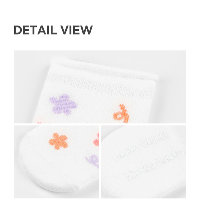 Kids Clara - Korean Baby Fashion - #babylifestyle - Clove Rolling Summer Baby Socks (set of 5) - 4