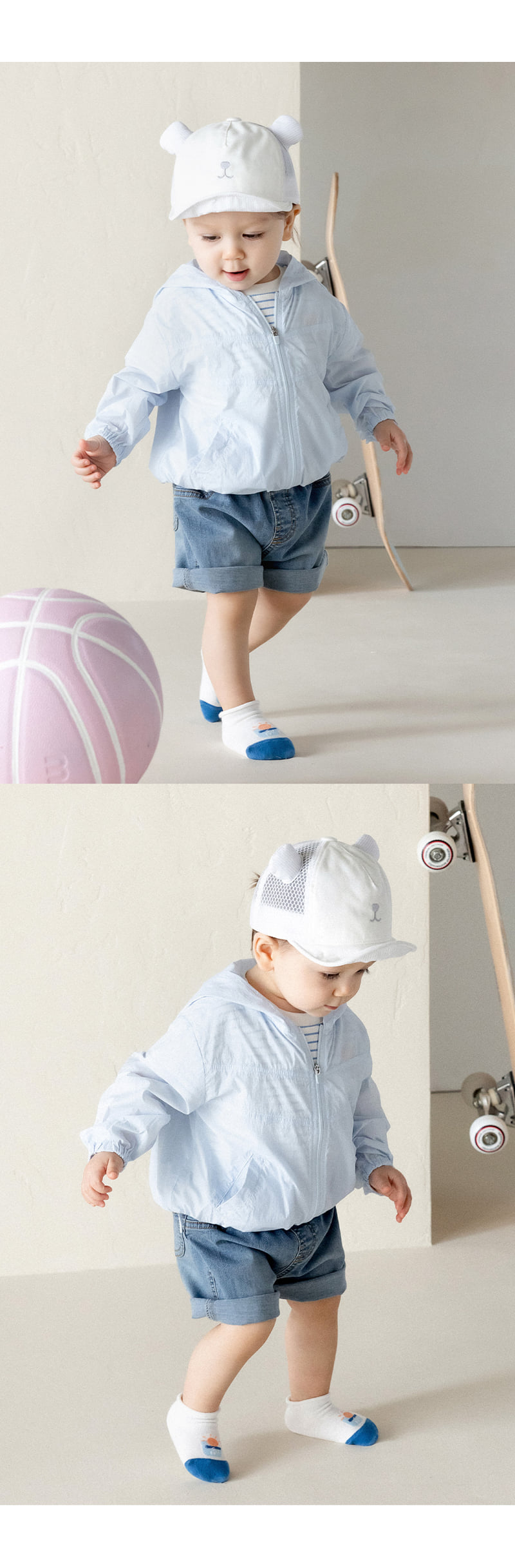 Kids Clara - Korean Baby Fashion - #babyoninstagram - Tate Rolling Summer Baby Socks (set of 5) - 3