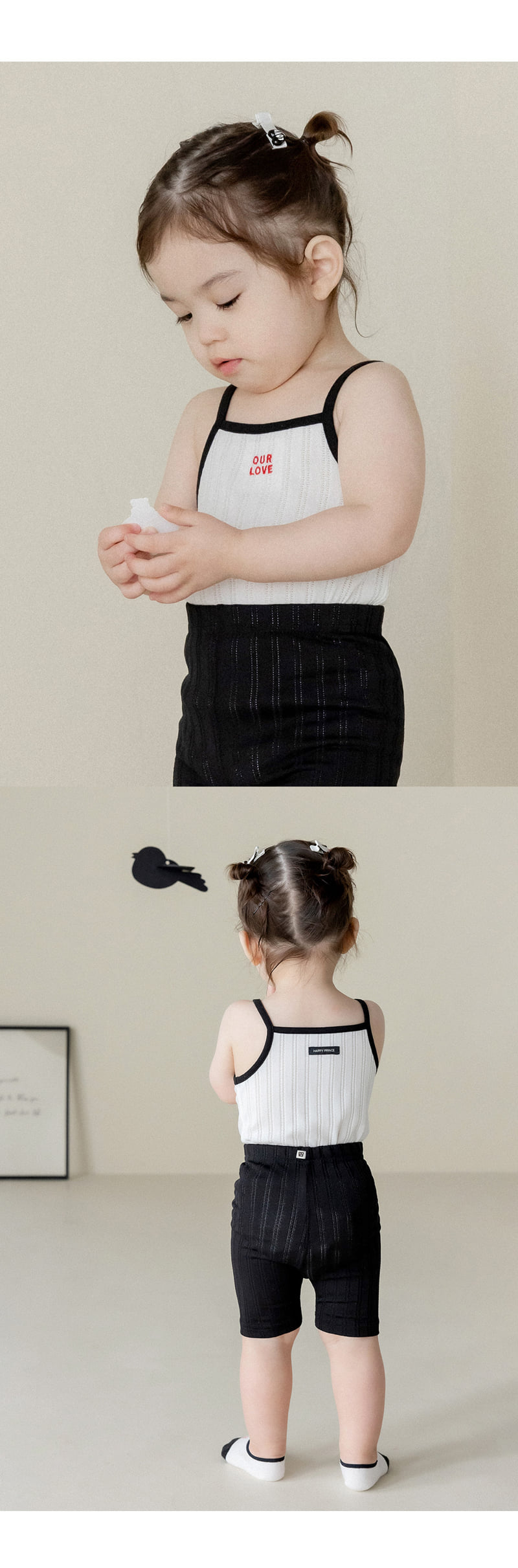 Kids Clara - Korean Baby Fashion - #babyoninstagram - Amank Baby Sleeveless Tee - 3