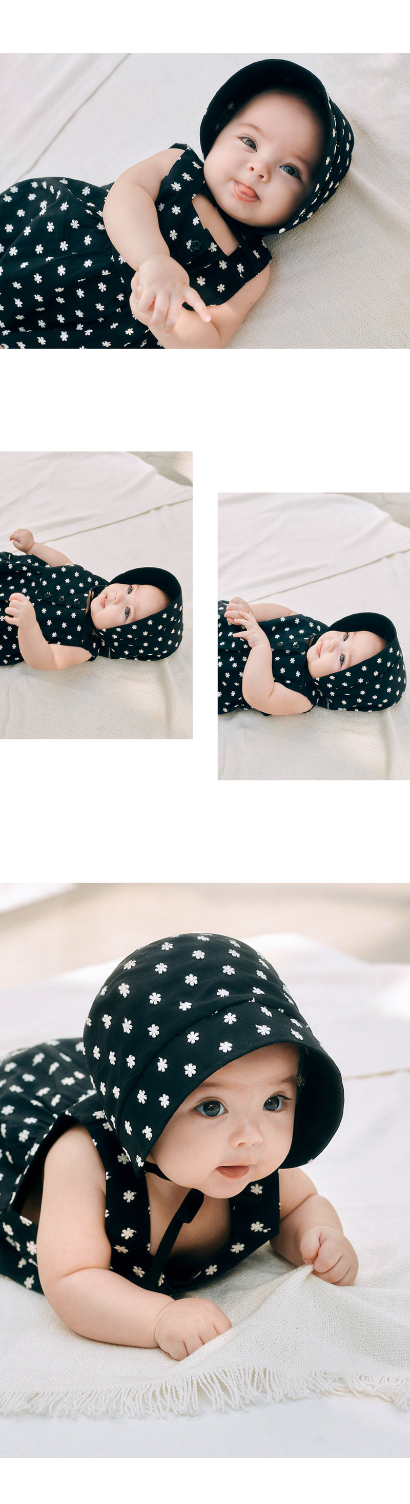 Kids Clara - Korean Baby Fashion - #babyootd - Fruity Baby Bonnet - 3