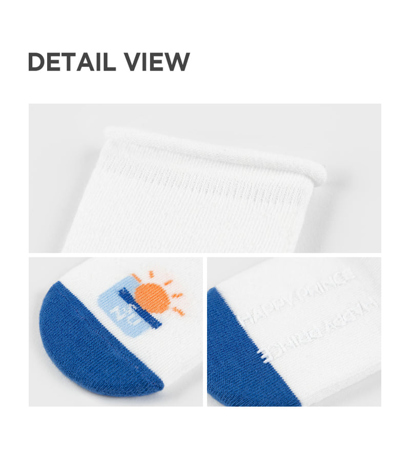 Kids Clara - Korean Baby Fashion - #babyoninstagram - Tate Rolling Summer Baby Socks (set of 5) - 4