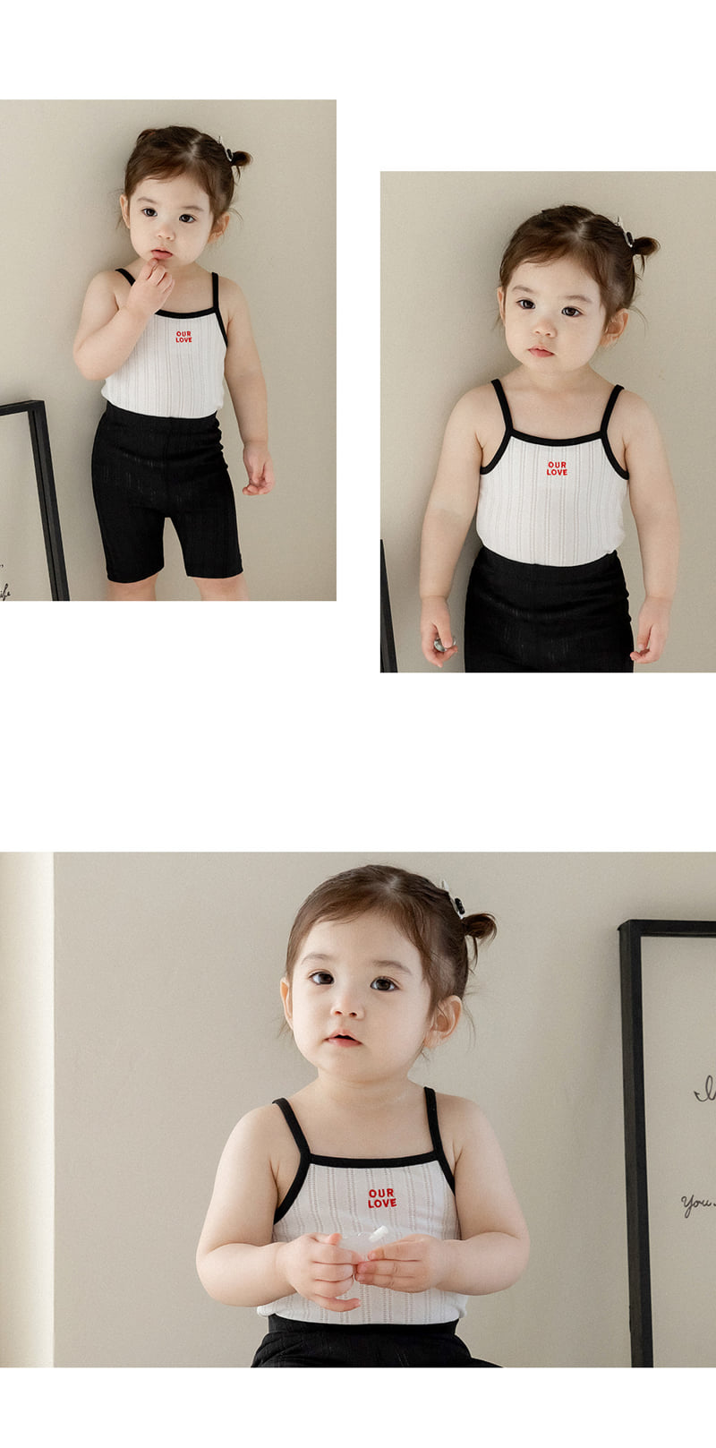 Kids Clara - Korean Baby Fashion - #babyoninstagram - Amank Baby Sleeveless Tee - 4