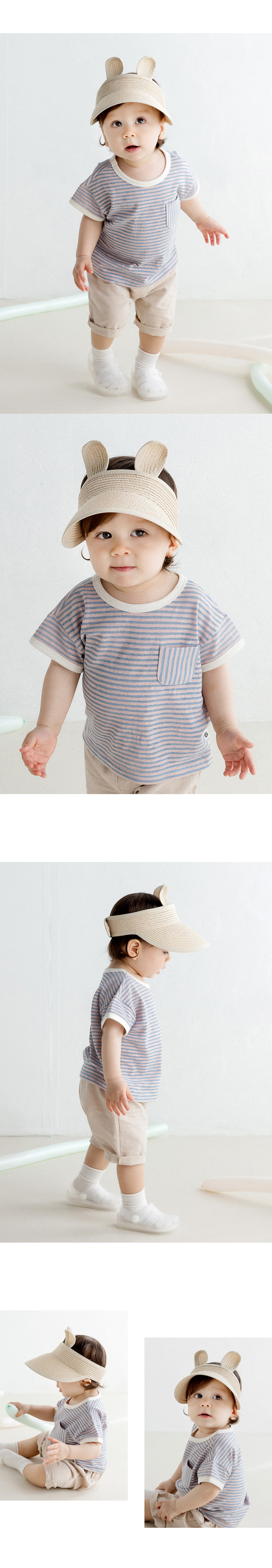 Kids Clara - Korean Baby Fashion - #babyootd - Heto Baby Short Sleeve Tee - 3