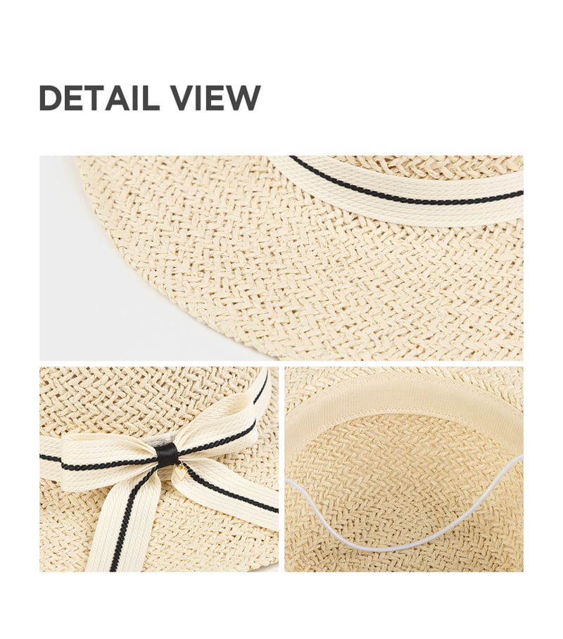 Kids Clara - Korean Baby Fashion - #babyoutfit - Serang Baby Straw Sun Hat - 3