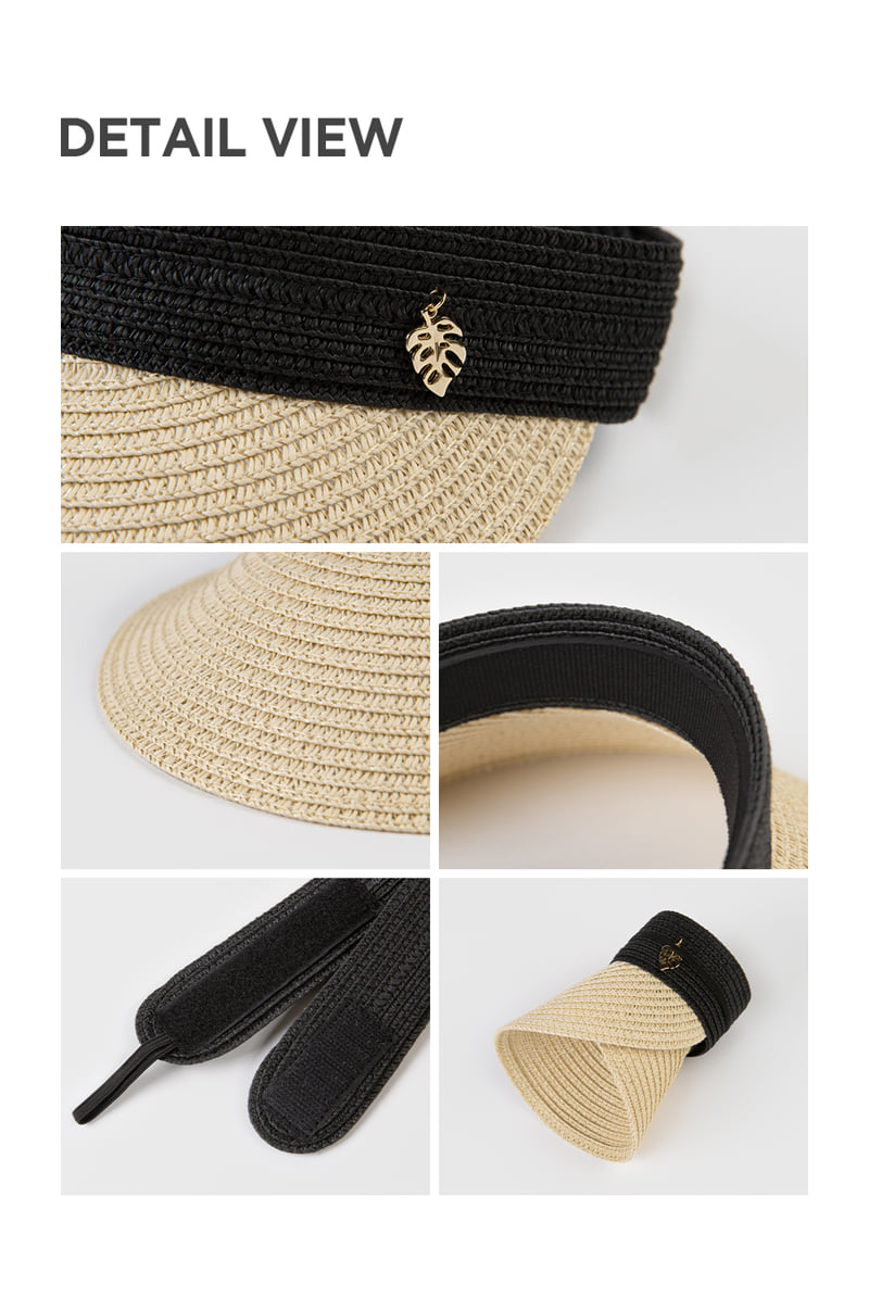 Kids Clara - Korean Baby Fashion - #babyoutfit - Tote Baby Straw Sun Cap - 5