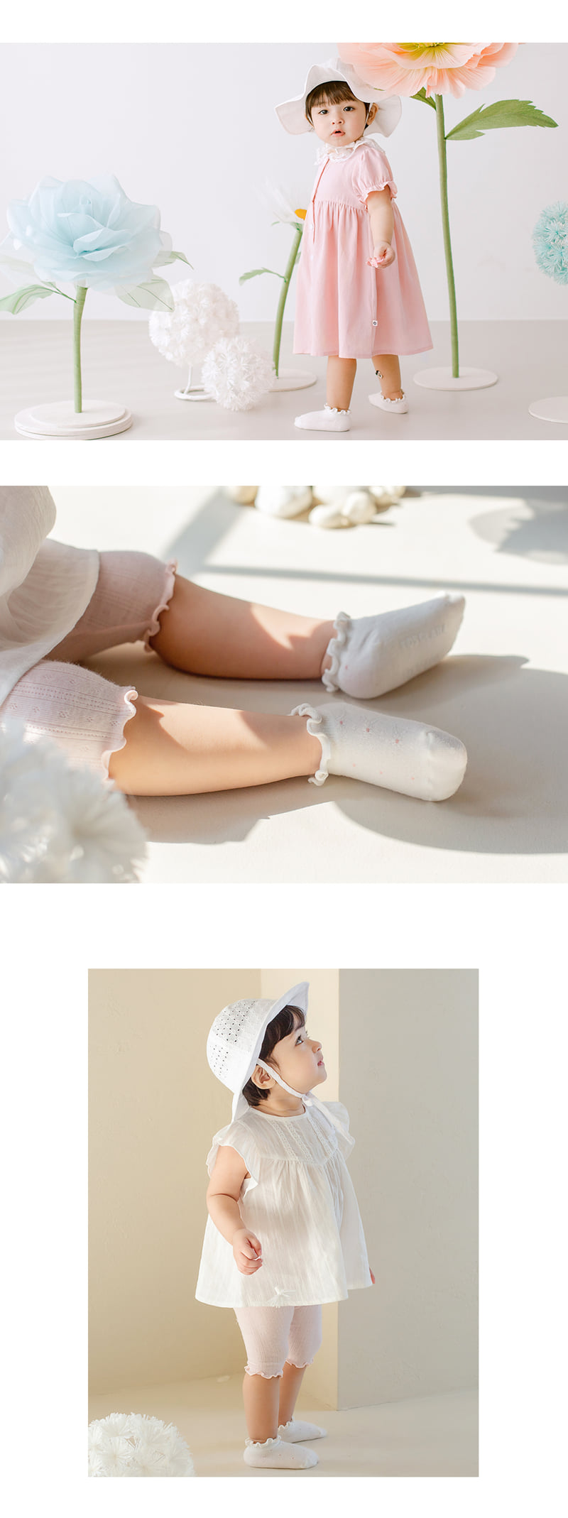 Kids Clara - Korean Baby Fashion - #babyoutfit - Juni Summer Baby Socks (set of 5) - 3