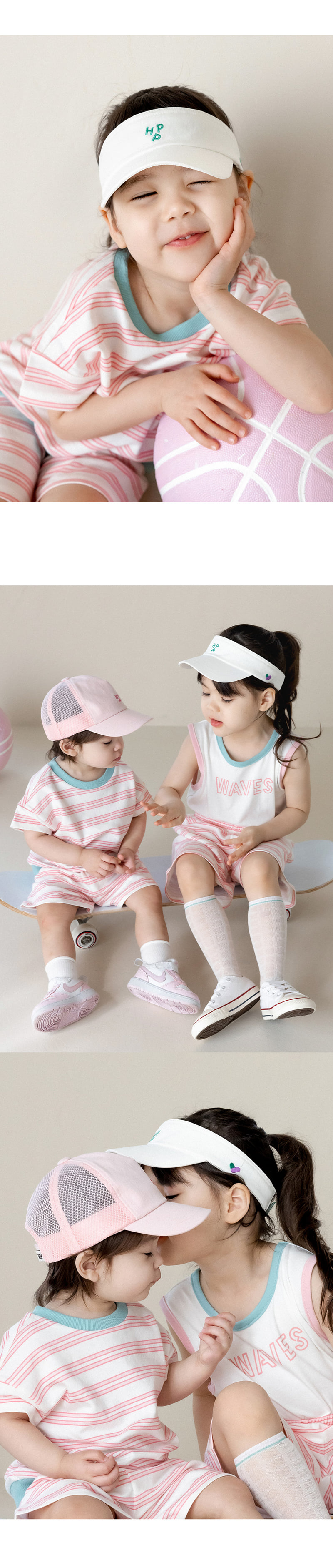 Kids Clara - Korean Baby Fashion - #babyoutfit - Ally Sun Cap - 3