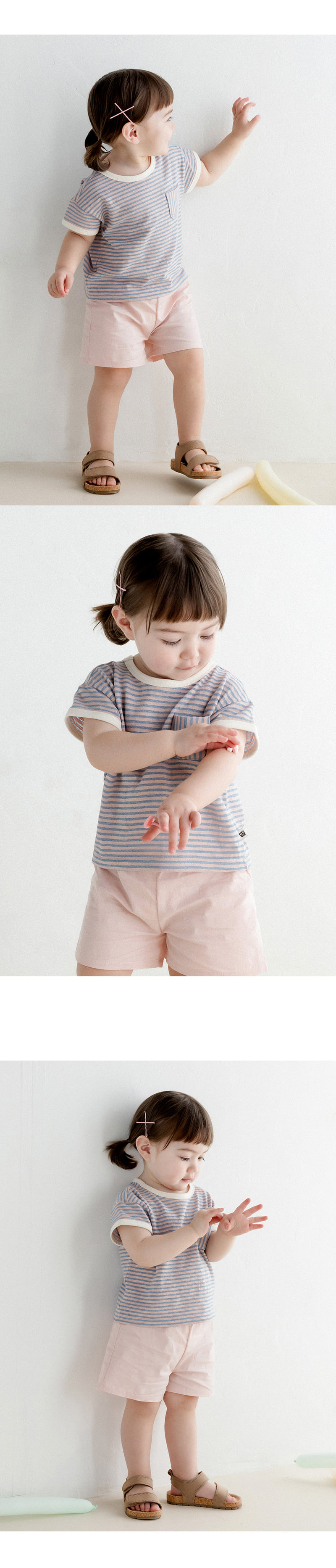 Kids Clara - Korean Baby Fashion - #babyootd - Heto Baby Short Sleeve Tee - 4