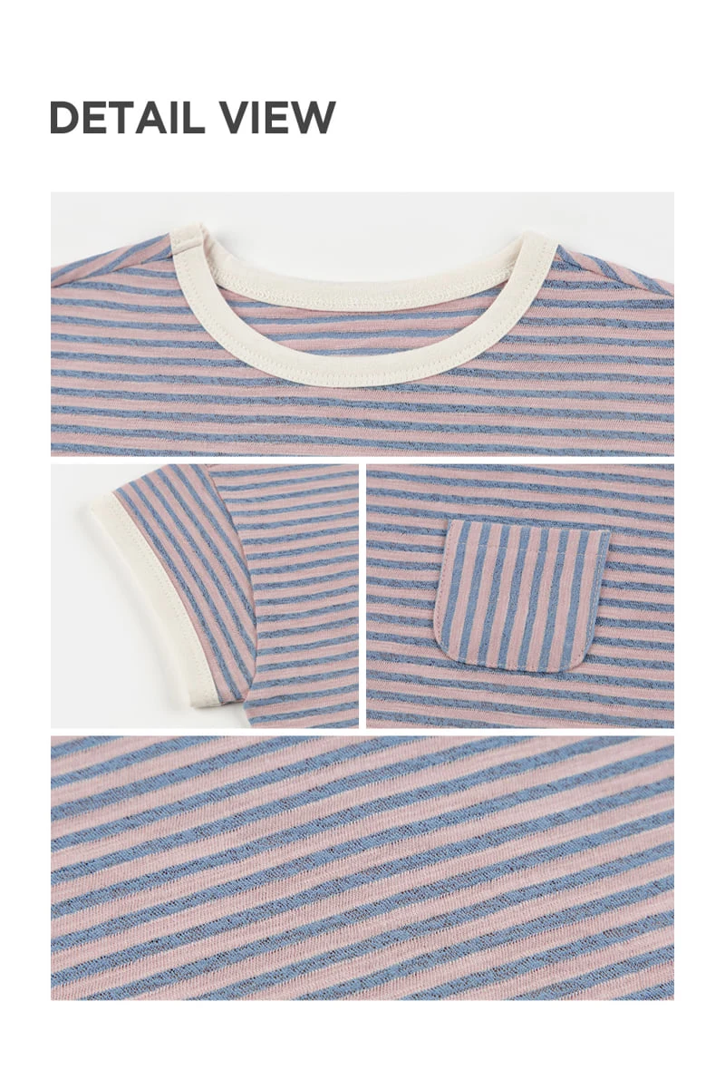 Kids Clara - Korean Baby Fashion - #babyoutfit - Heto Baby Short Sleeve Tee - 5