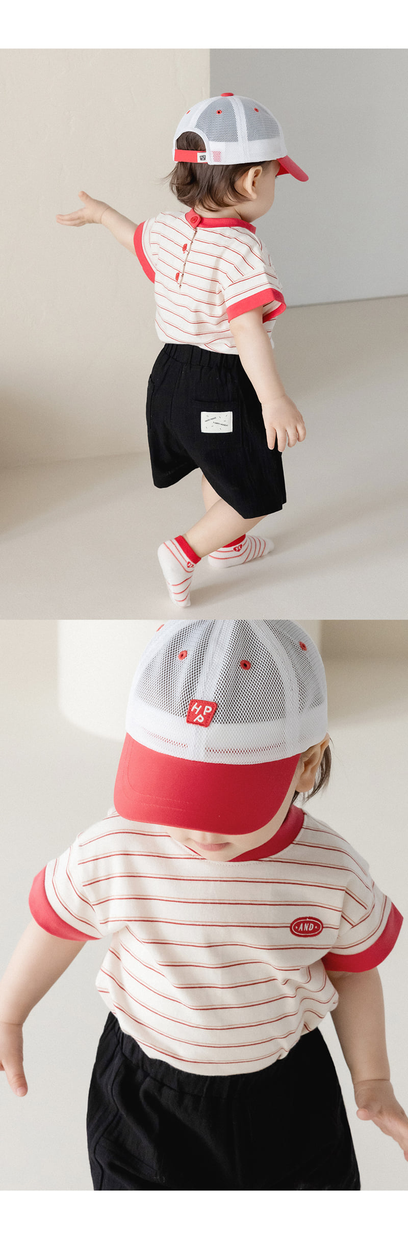 Kids Clara - Korean Baby Fashion - #babywear - And Baby Short Sleeve Tee - 5