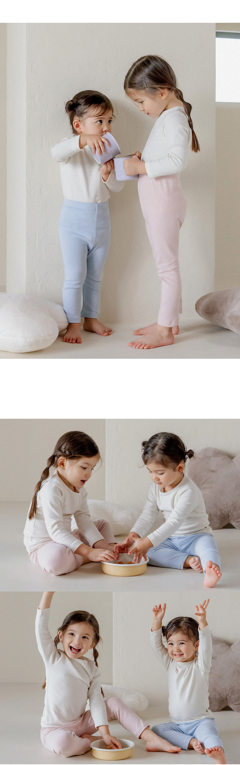 Kids Clara - Korean Baby Fashion - #onlinebabyboutique - Pure Basic Leggings - 3