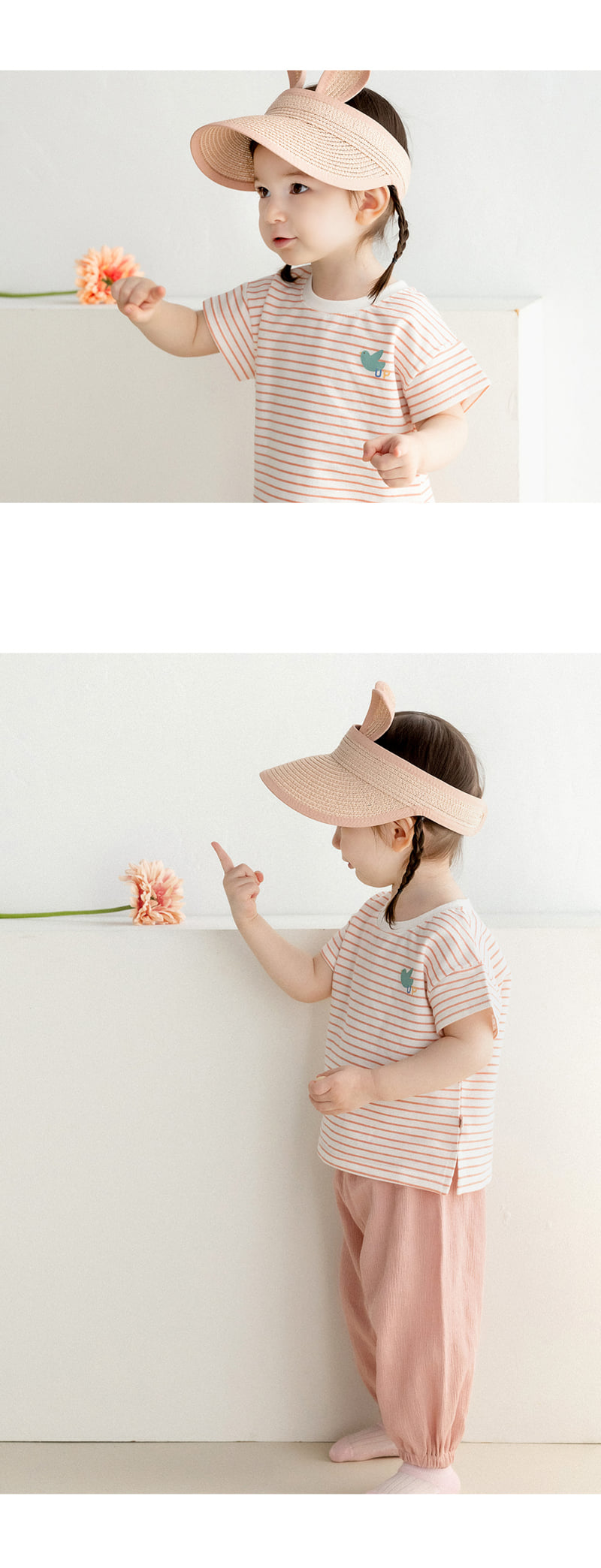 Kids Clara - Korean Baby Fashion - #onlinebabyboutique - Klein Baby Short Sleeve Tee - 3