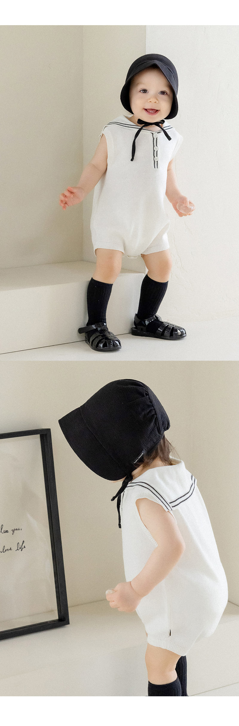 Kids Clara - Korean Baby Fashion - #onlinebabyboutique - Noi Knit Baby Suit - 2