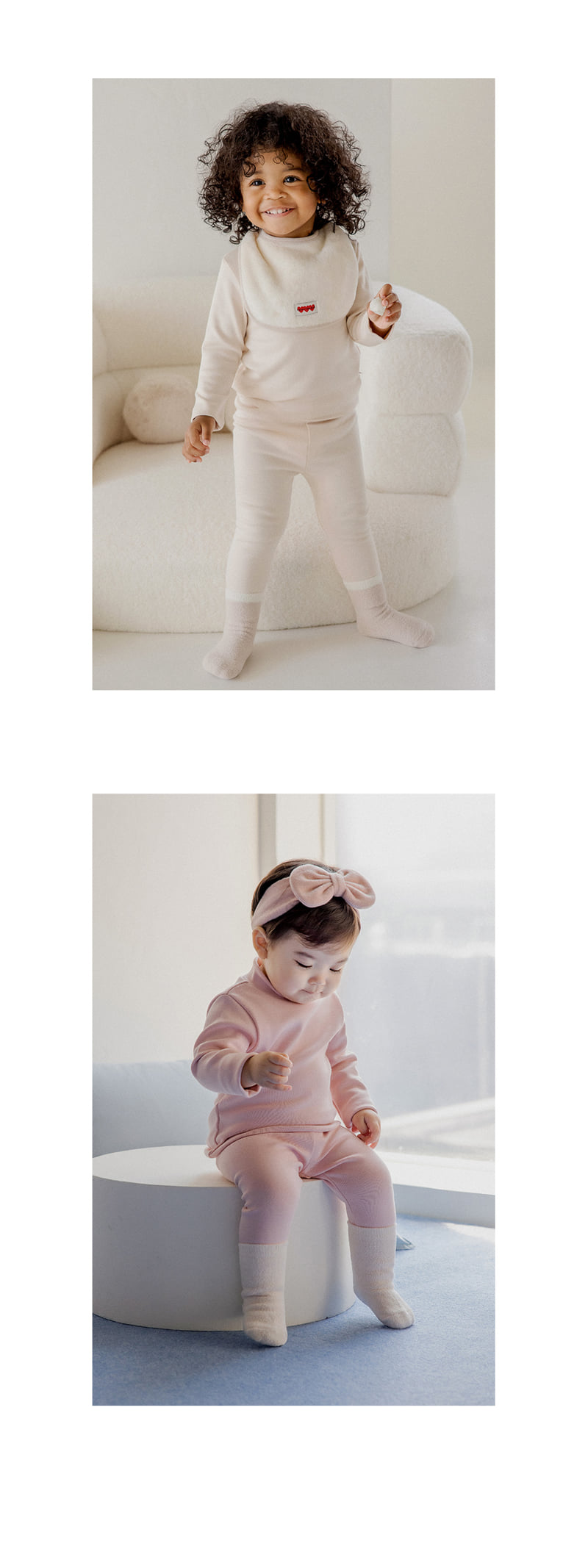 Kids Clara - Korean Baby Fashion - #onlinebabyshop - Pure Basic Modal Fleece Baby Leggings - 5