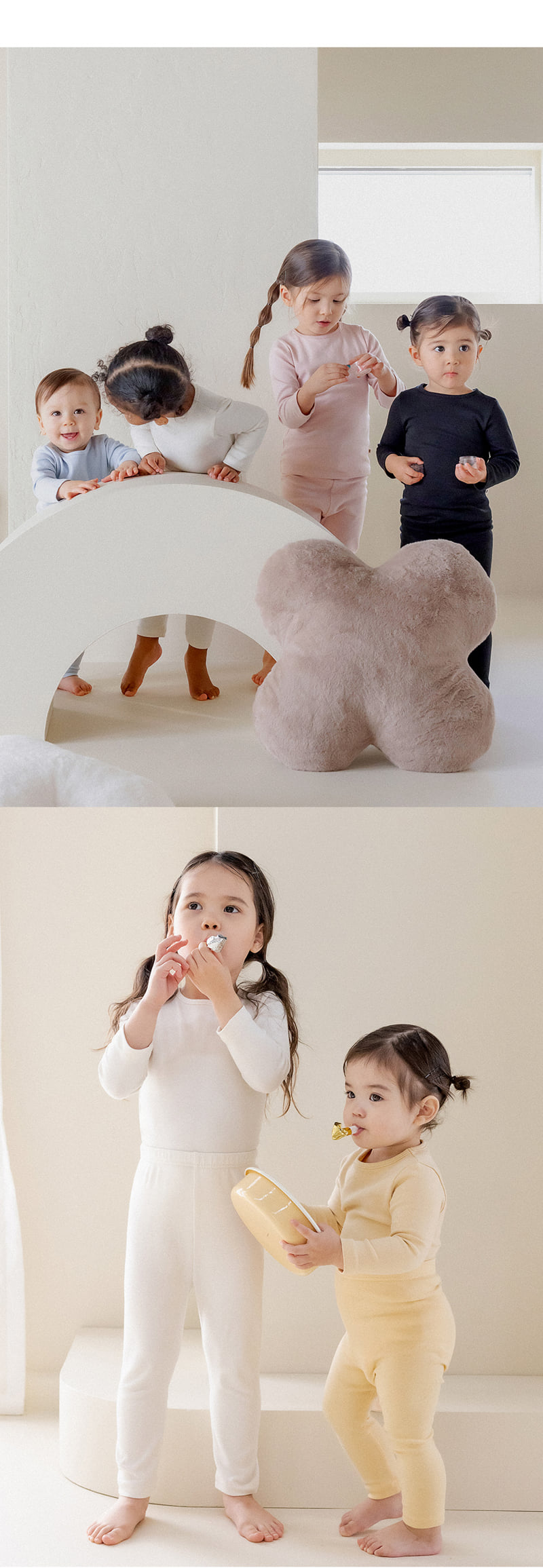 Kids Clara - Korean Baby Fashion - #onlinebabyshop - Pure Basic Tee - 3