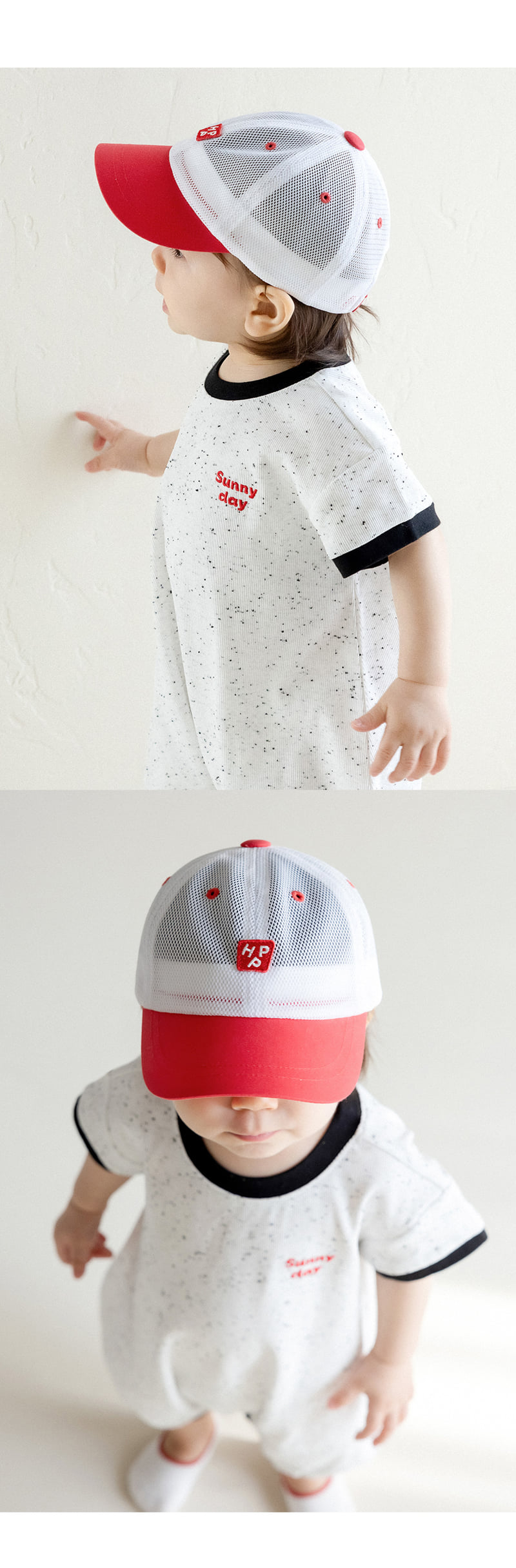 Kids Clara - Korean Baby Fashion - #onlinebabyshop - HPP All Mesh Baby Ball Cap - 5