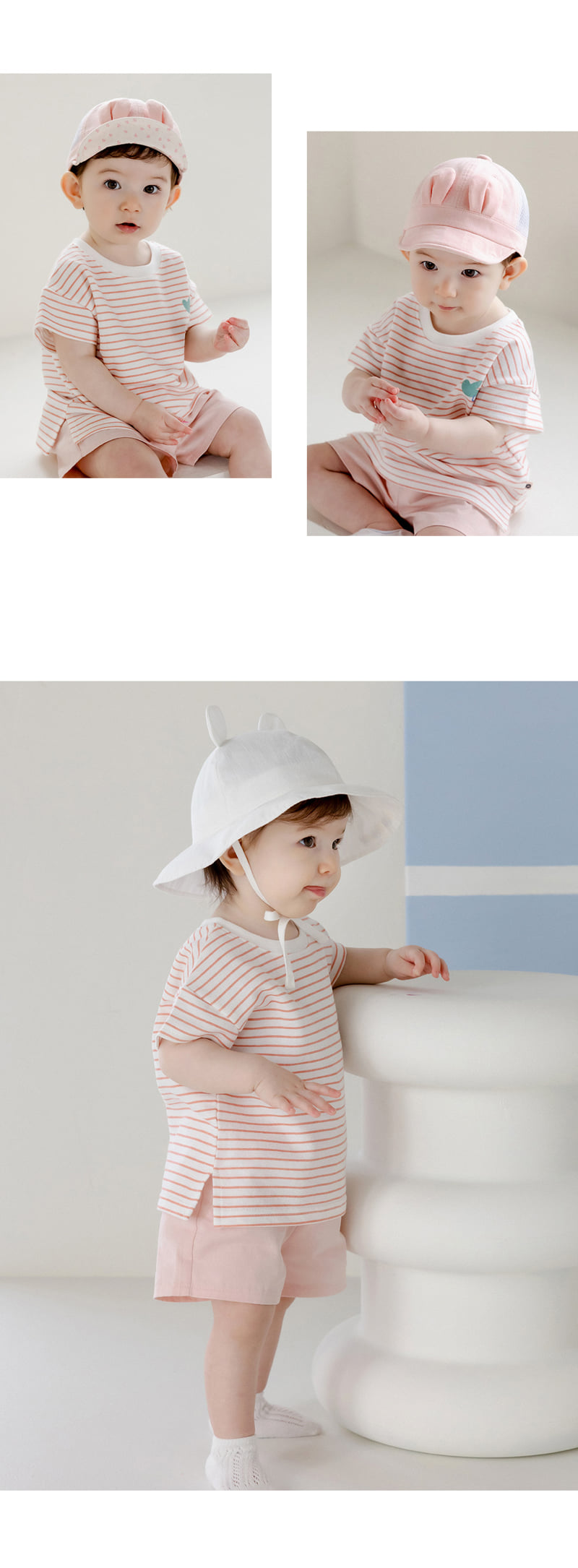 Kids Clara - Korean Baby Fashion - #onlinebabyboutique - Klein Baby Short Sleeve Tee - 4