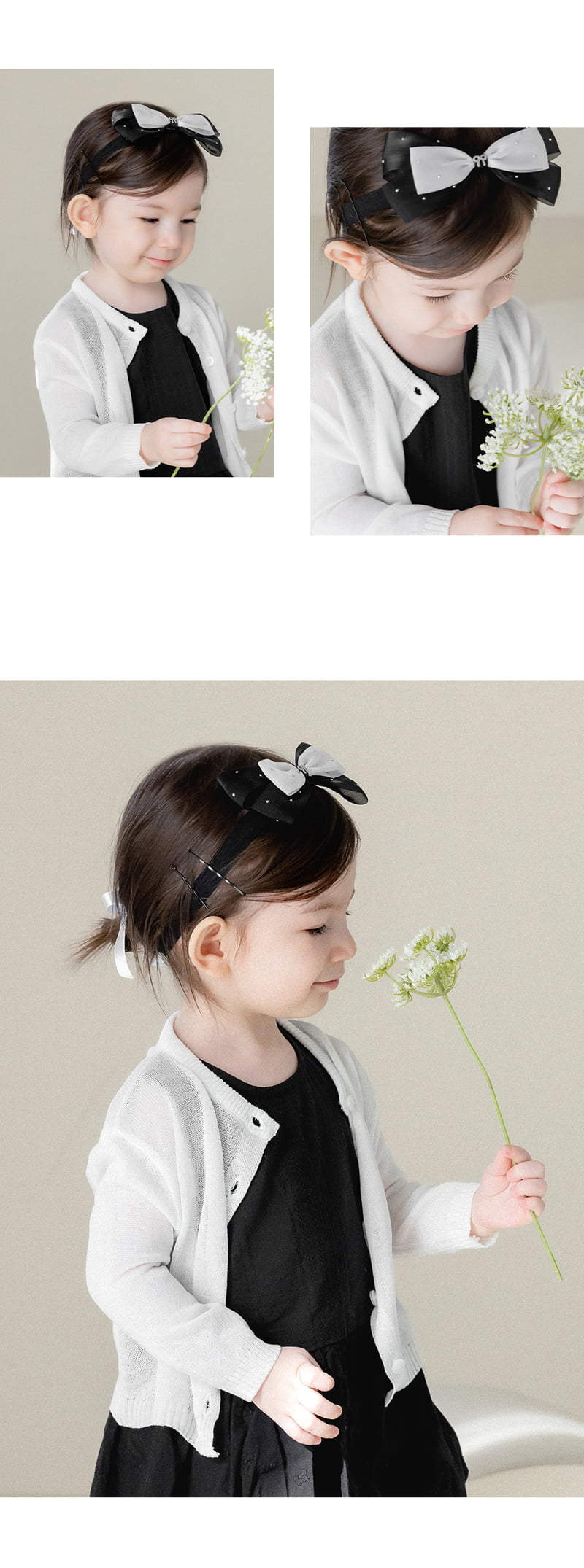 Kids Clara - Korean Baby Fashion - #onlinebabyboutique - Tioli Baby Hair Band (set of 5) - 4