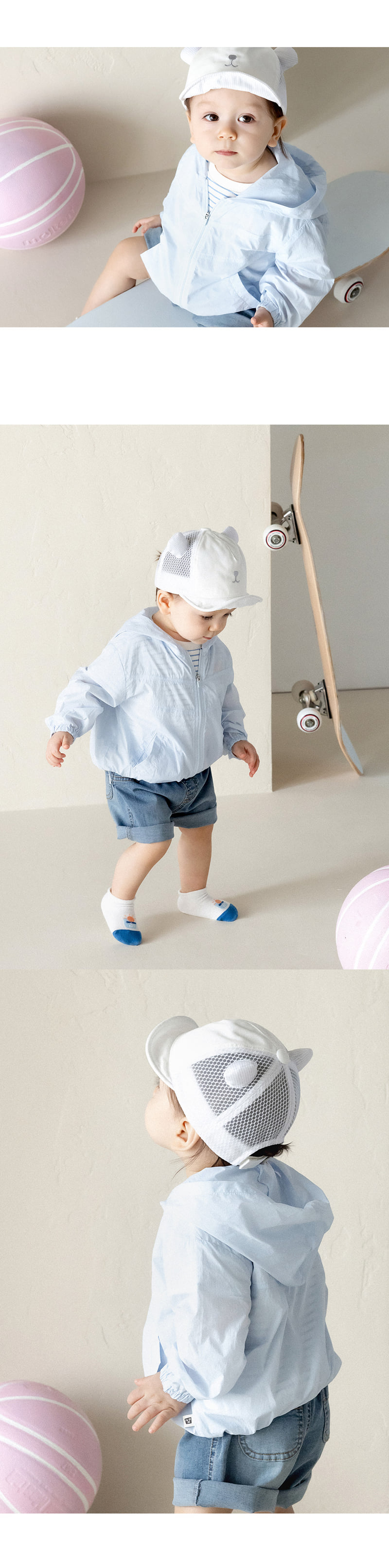 Kids Clara - Korean Baby Fashion - #onlinebabyboutique - Tobia Baby Windbreaker Jumper - 4