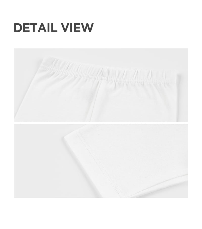Kids Clara - Korean Baby Fashion - #smilingbaby - Pure Basic Half Leggings - 9