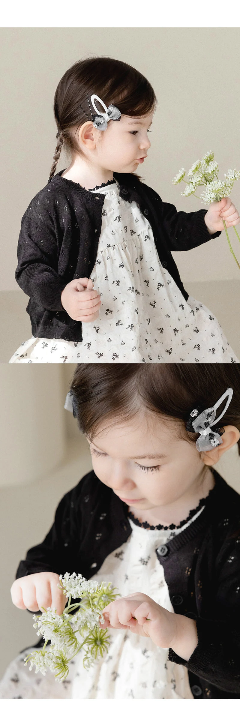 Kids Clara - Korean Baby Fashion - #smilingbaby - Nori Knit Baby Cardigan - 3