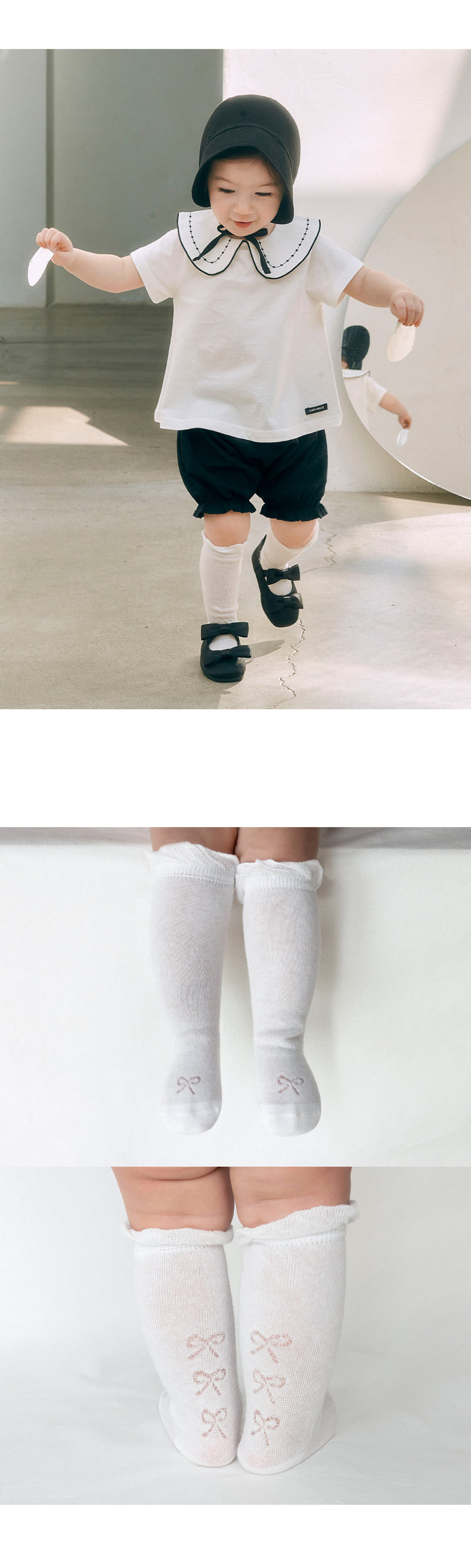 Kids Clara - Korean Baby Fashion - #smilingbaby - Olia Summer Baby Socks (set of 5) - 2