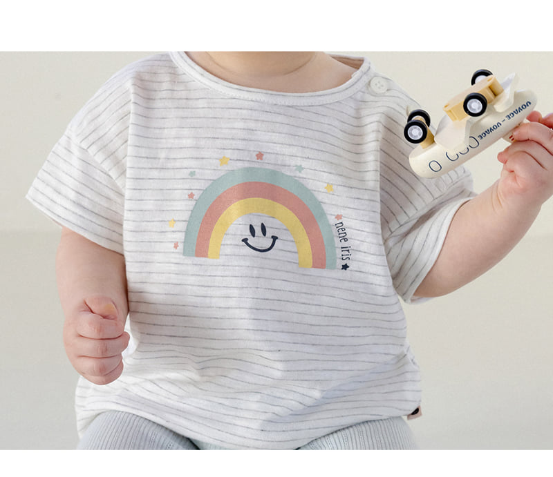 Kids Clara - Korean Baby Fashion - #smilingbaby - Moment Baby Short Sleeve Tee - 6