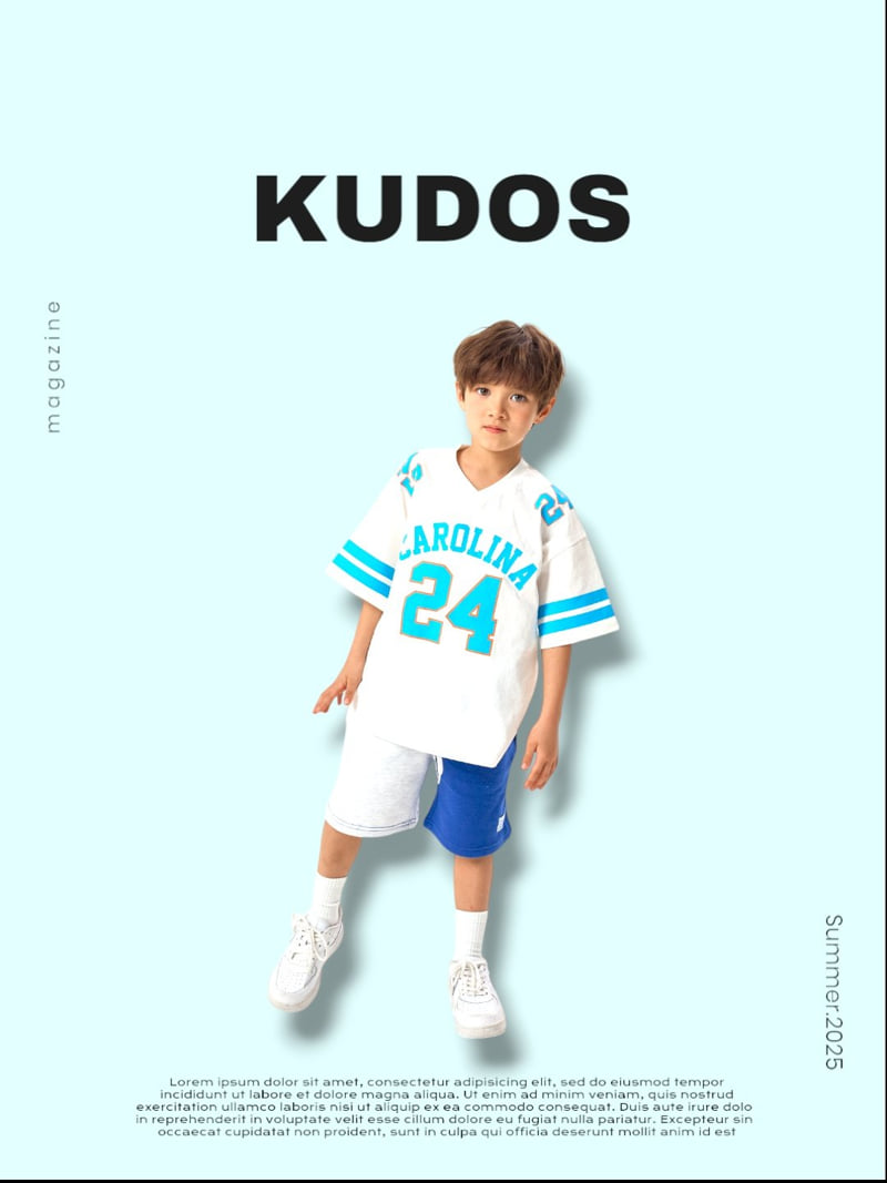 Kudos - Korean Children Fashion - #Kfashion4kids - UNC Short Sleeve Tee - 10