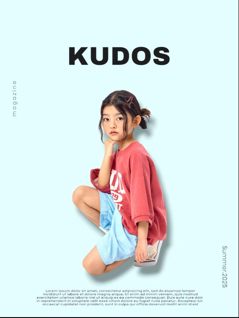 Kudos - Korean Children Fashion - #Kfashion4kids - KUD Short Sleeve Sweatshirts - 8