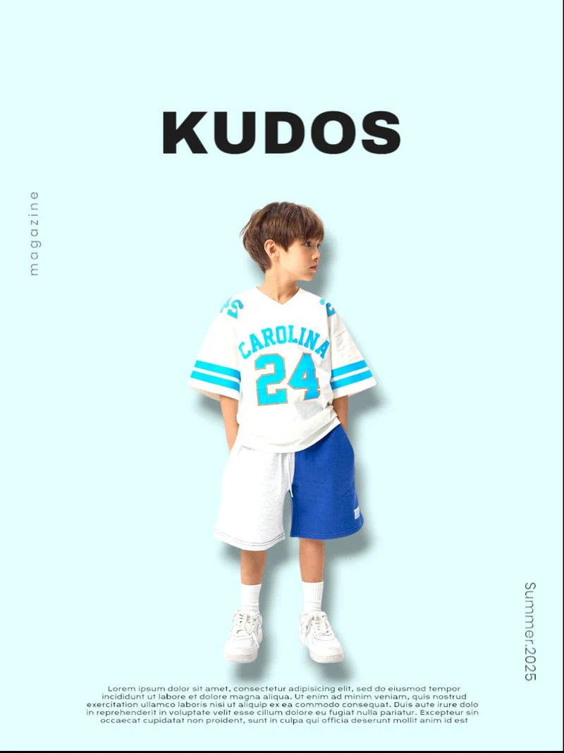 Kudos - Korean Children Fashion - #childrensboutique - UNC Short Sleeve Tee - 3