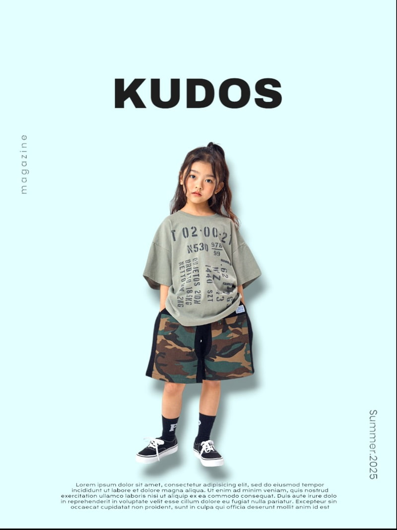 Kudos - Korean Children Fashion - #childrensboutique - Camo Double Knee Shorts - 2