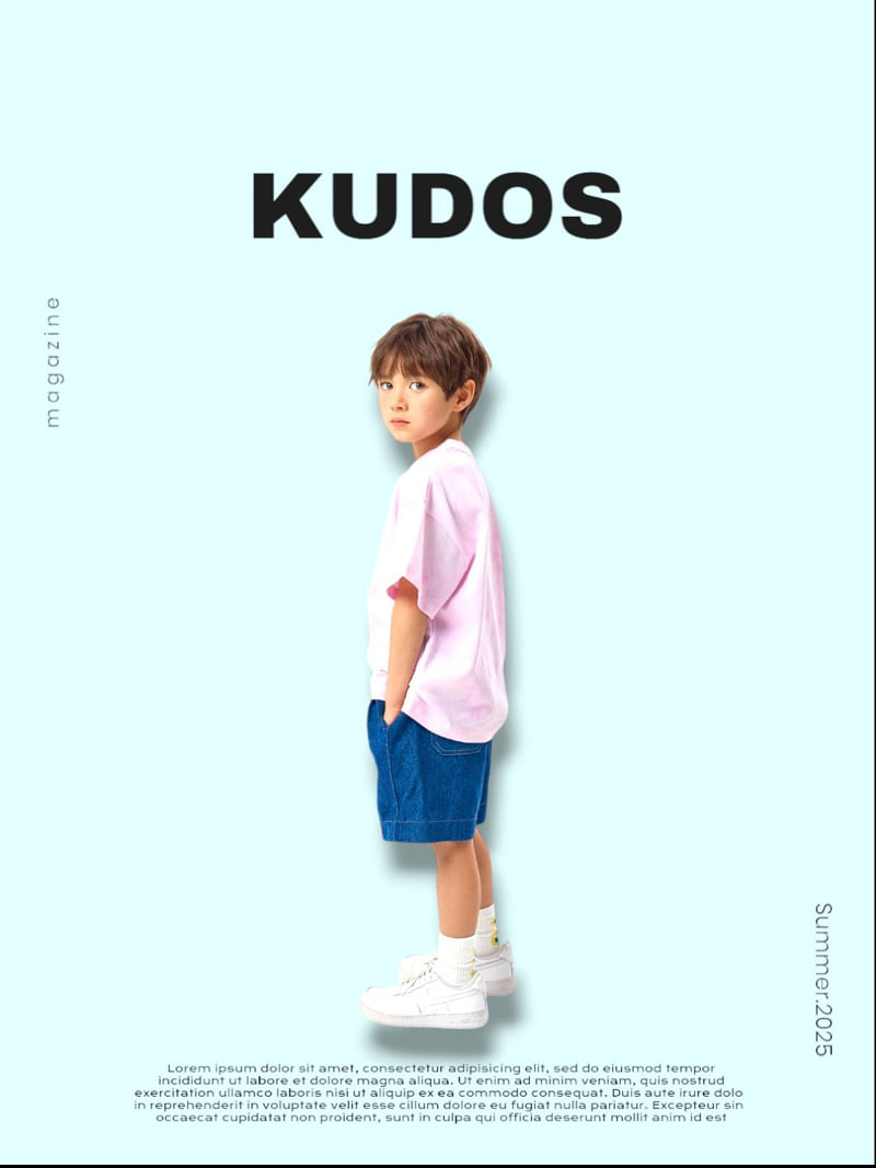 Kudos - Korean Children Fashion - #designkidswear - Pigment Short Sleeve Tee - 6