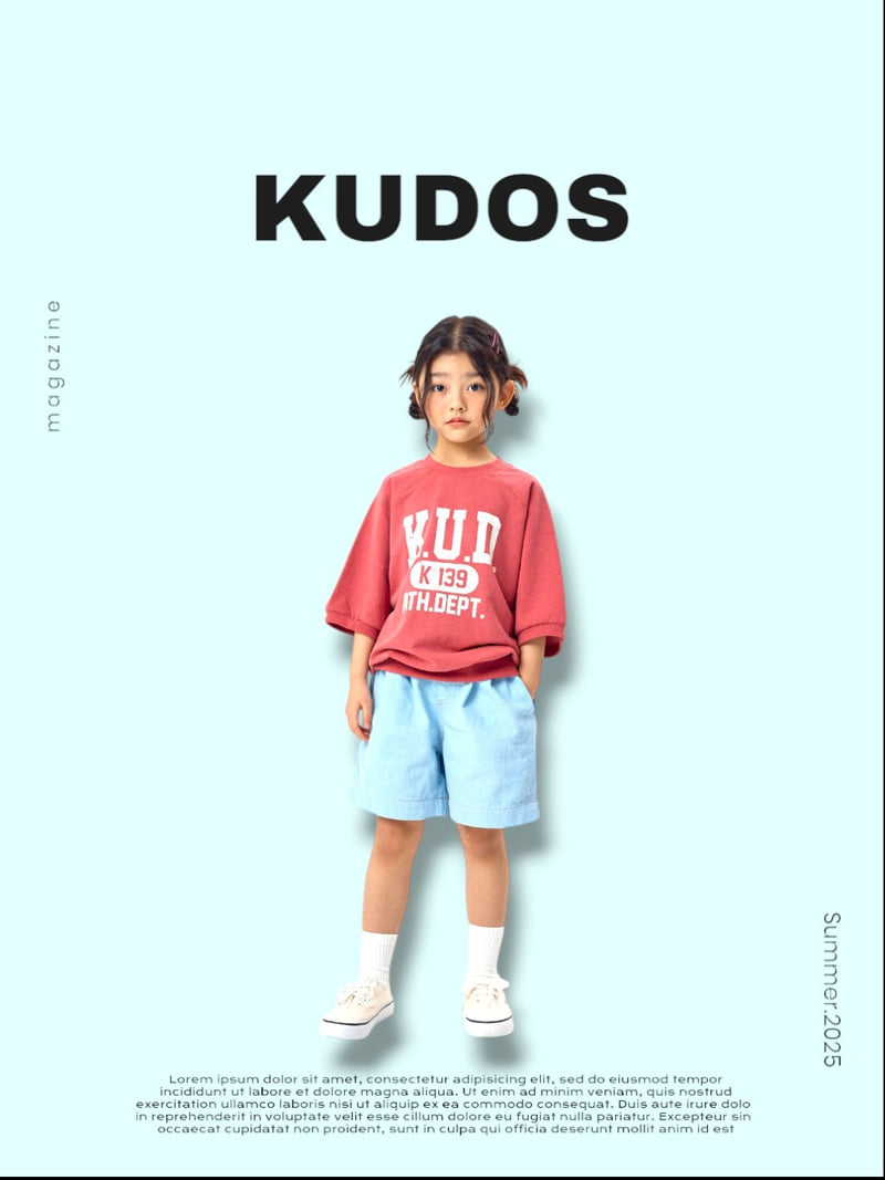 Kudos - Korean Children Fashion - #designkidswear - KUD Short Sleeve Sweatshirts - 2