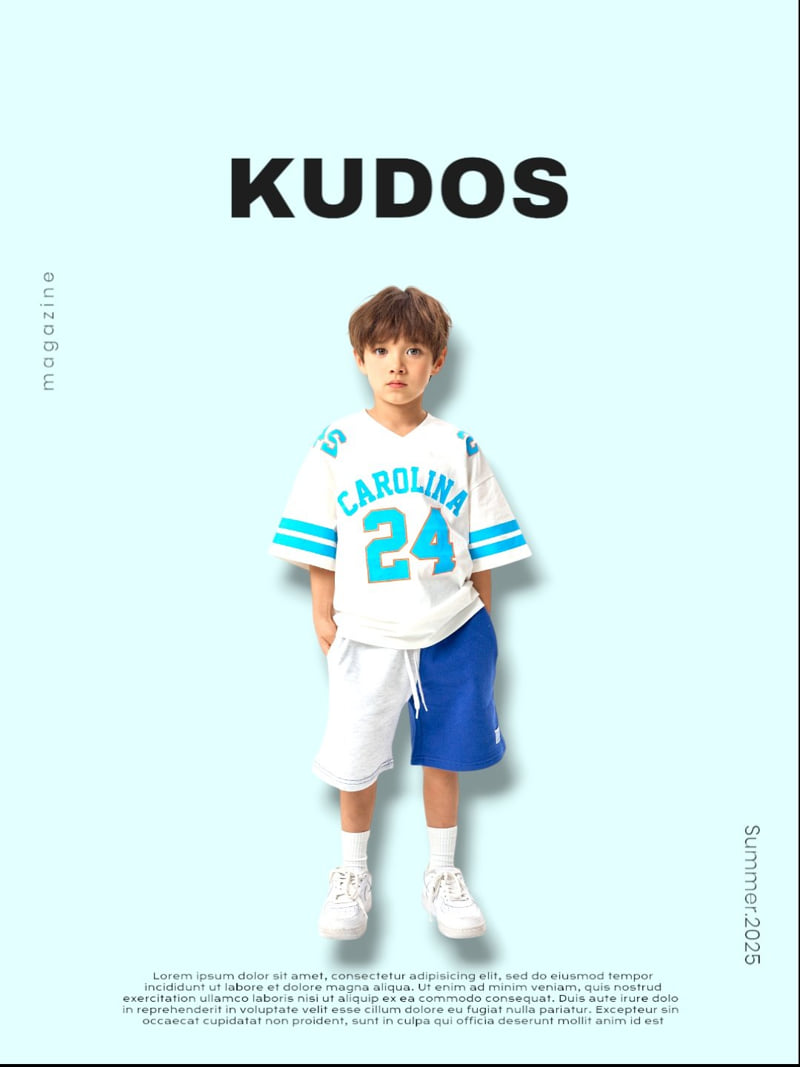Kudos - Korean Children Fashion - #discoveringself - UNC Short Sleeve Tee - 5