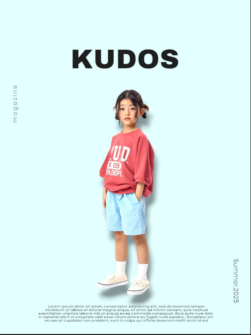 Kudos - Korean Children Fashion - #discoveringself - KUD Short Sleeve Sweatshirts - 3