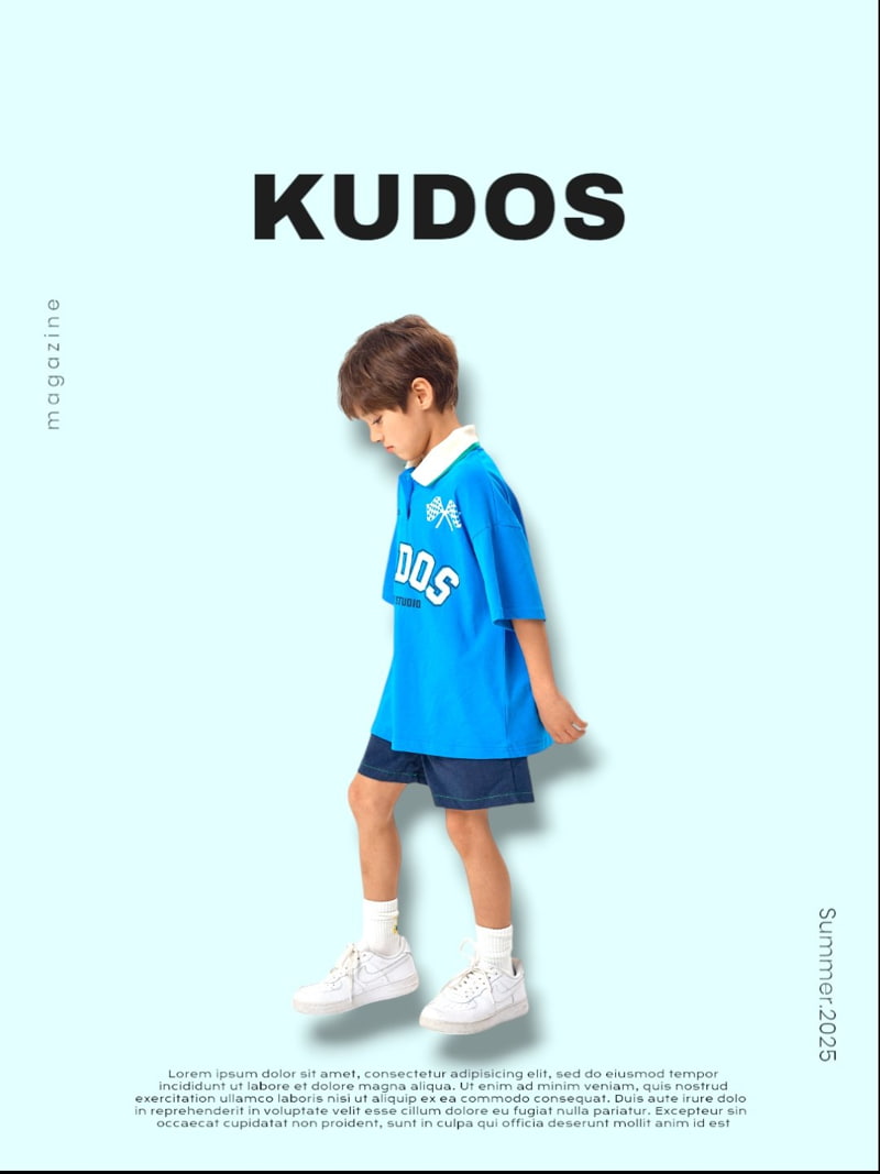 Kudos - Korean Children Fashion - #discoveringself - Color Stitch Shorts - 5