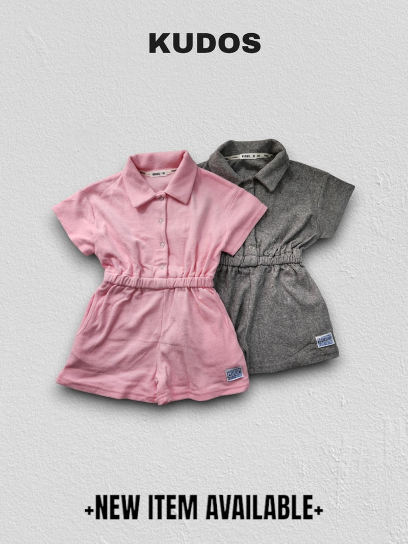 Kudos - Korean Children Fashion - #discoveringself - Terry Jumpsuit