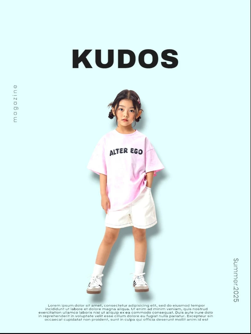 Kudos - Korean Children Fashion - #fashionkids - Pigment Short Sleeve Tee - 8