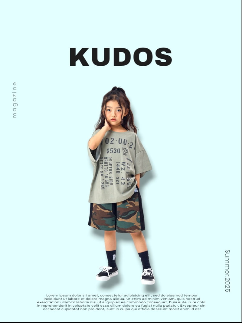 Kudos - Korean Children Fashion - #kidsstore - Camo Double Knee Shorts - 7
