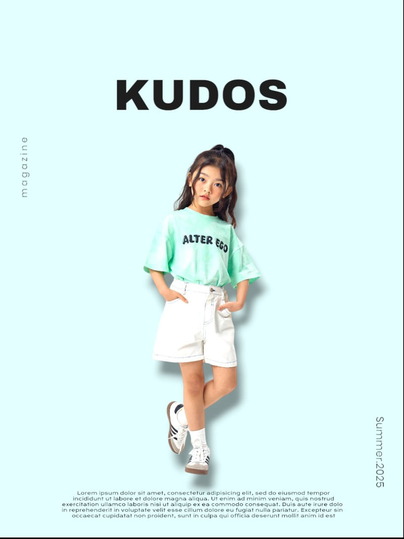 Kudos - Korean Children Fashion - #kidzfashiontrend - Pigment Short Sleeve Tee - 11