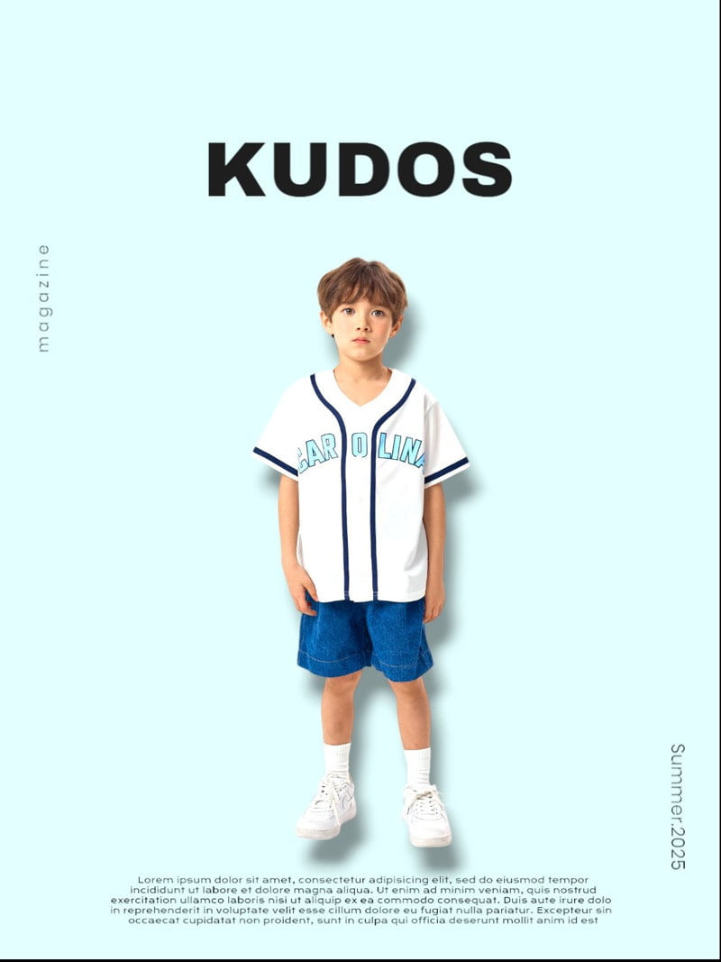 Kudos - Korean Children Fashion - #kidzfashiontrend - UNC Baseball Jacket - 3