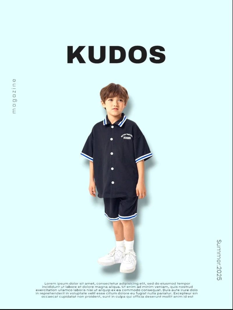 Kudos - Korean Children Fashion - #kidzfashiontrend - Mesh Set-up - 2