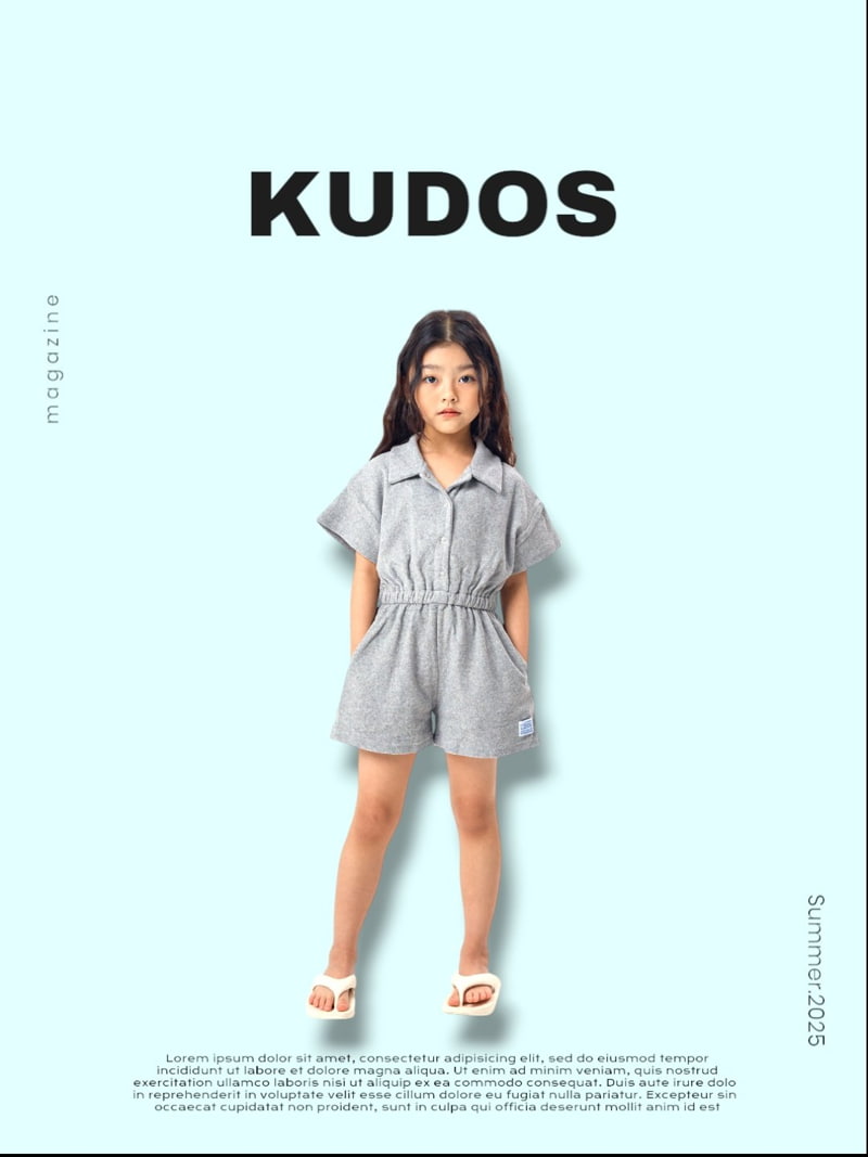 Kudos - Korean Children Fashion - #littlefashionista - Terry Jumpsuit - 7