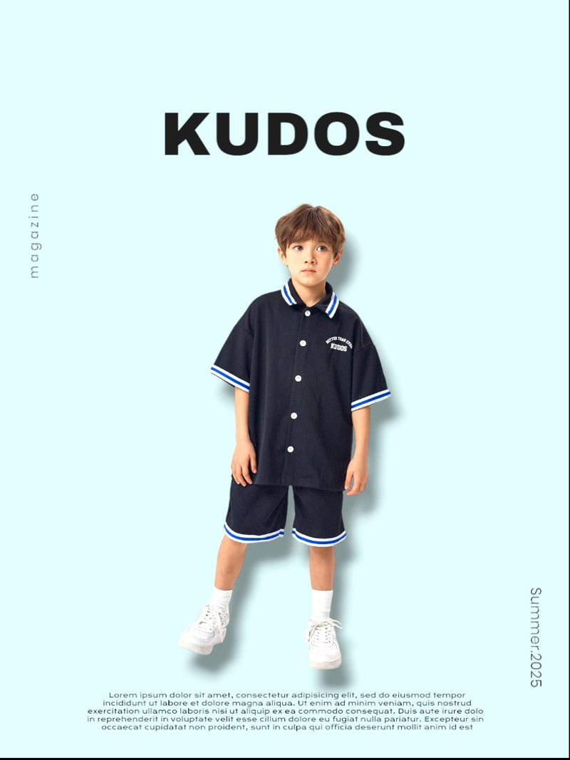 Kudos - Korean Children Fashion - #Kfashion4kids - Mesh Set-up - 4