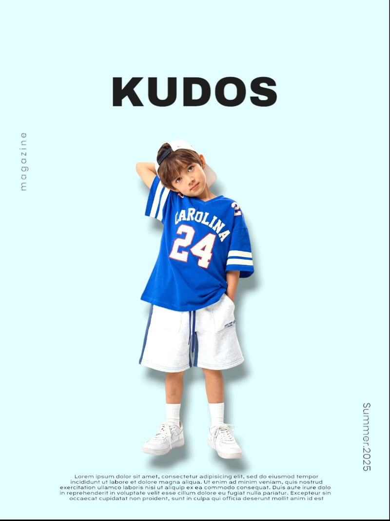 Kudos - Korean Children Fashion - #magicofchildhood - UNC Short Sleeve Tee - 12